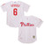 Men's Philadelphia Phillies Ryan Howard Mitchell & Ness White Cooperstown Collection  Jersey