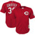 Youth Cincinnati Reds Ken Griffey Jr. Mitchell & Ness Red Cooperstown Collection Mesh Batting Practice Jersey