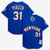 Men's New York Mets Mike Piazza Mitchell & Ness Royal Cooperstown Collection Mesh Batting Practice Button-Up Jersey