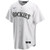 Men's Colorado Rockies Nike White Home Replica Custom Jersey