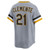 Men's Pittsburgh Pirates Roberto Clemente Nike Gray Throwback Cooperstown Collection Limited Jersey