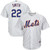 Dominic Smith New York Mets Majestic Cool Base Player Jersey White 2019
