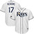 Austin Meadows Tampa Bay Rays Majestic 2019 Postseason Official Cool Base Player Jersey White
