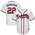 Nick Markakis Atlanta Braves Majestic 2019 Home Cool Base Player Jersey White 2019