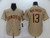San Diego Padres Manny Machado #13 MLB 2020 Light Brown Jersey
