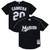 Men's Florida Marlins Miguel Cabrera Mitchell & Ness Black 2003 Cooperstown Mesh Batting Practice Button-Up Jersey