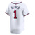 Men's Atlanta Braves Ozzie Albies Nike White Home Limited Player Jersey