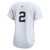 Women's New York Yankees Derek Jeter Nike White Home Limited Jersey