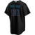 Miami Marlins Nike Replica Replica Alternate 2020 Replica Custom Jersey – Black