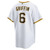 Men's Pittsburgh Pirates Konnor Griffin Nike White Home Replica Jersey
