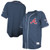 Men's Atlanta Braves  Stitches Navy Team Color Full-Button Fashion Jersey