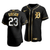 Men'S Detroit Tigers Kirk Gibson #23 Golden Edition Black  Jersey
