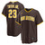 Men's San Diego Padres Fernando Tatis Jr. Nike Brown Road Replica Jersey