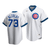 Men'S Chicago Cubs Adbert Alzolay #73 Cooperstown Collection White Home Jersey