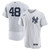 Mens New York Yankees Anthony Rizzo Nike Replica Replica White/Navy Home  Player Jersey