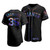 Men'S San Francisco Giants Brandon Crawford #35 Iridescent Logo Holographic Limited  Jersey Black