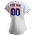 Womens New York Mets Nike Replica Replica White Home Replica Custom Jersey
