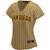 Womens San Diego Padres Nike Replica Replica Tan Alternate Replica Team Jersey