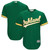 Oakland Athletics Majestic Big And Tall Cool Base Team Jersey - Green