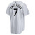 Mens Chicago White Sox Tim Anderson Nike Replica Replica White/Black Home Replica Player Jersey