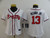 Atlanta Braves Ronald Acuna Jr #13 2020 Mlb White Womens Jersey