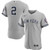 Mens New York Yankees Derek Jeter Nike Replica Replica Gray 2020 Hall of Fame Induction Road  Player Jersey