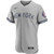 Mens New York Yankees Derek Jeter Nike Replica Replica Gray 2020 Hall of Fame Induction Road  Player Jersey