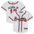 Preschool Atlanta Braves Ronald AcuA Jr. White Home Player Baseball Jersey Mlb Baseball Jersey537