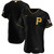 Men'S Pittsburgh Pirates Black Alternate Team Logo Baseball Jersey Mlb Baseball Jersey1442