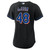 Womens New York Mets Jacob deGrom Nike Replica Replica Black 2022 Alternate Replica Player Jersey