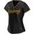 Womens Pittsburgh Pirates Nike Replica Replica Black Alternate Replica Team Script Jersey