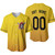 Pittsburgh Pirates 2020 MLB Baseball Team Logo Yellow 3D Designed Allover Custom Gift For Pirates Fans Baseball Jersey - MLB