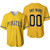 Personalized Pittsburgh Pirates 00 Anyname Majestic Gold Jersey Inspired Style Gift For Pittsburgh Pirates Fans Baseball Jersey - MLB