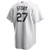 Colorado Rockies Trevor Story #27 2020 Mlb White Stripe Lines Jersey