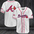 Atlanta Braves Mlb Baseball Team White 3D Designed Allover T-Shirt Gift For Braves Fans Baseball Jersey - MLB