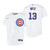 Chicago Cubs #13 David Bote 2020 White Jersey Gift For Cubs Fans