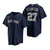 Mens New York Yankees #27 Giancarlo Stanton 2020 Alternate Navy Jersey Gift For Yankees Fans