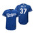 Los Angeles Dodgers #37 Luke Raley 2020 Alternate Royal Jersey Gift For Dodgers Fans