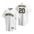 Mens Milwaukee Brewers #20 Daniel Vogelbach 2020 Alternate White Jersey Gift For Brewers Fans