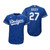 Los Angeles Dodgers #27 Trevor Bauer 2020 Alternate Royal Jersey Gift For Dodgers Fans