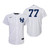 New York Yankees #77 Clint Frazier Collection 2020 Alternate White Jersey Gift For Yankees Fans