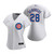 Womens Chicago Cubs #28 Kyle Hendricks 2020 White Jersey Gift For Cubs Fans