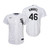 Chicago White Sox #46 Craig Kimbrel Collection 2020 Alternate White Jersey Gift For Sox Fans