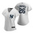 Womens New York Yankees #26 Dj Lemahieu 2020 White Jersey Gift For Yankees Fans