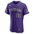 Colorado Rockies Nike Replica Replica Alternate  Custom Jersey - Purple