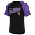 Colorado Rockies Stitches Button-Down Raglan Replica Jersey - Black