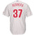 Odubel Herrera Philadelphia Phillies Majestic Home Official Cool Base Replica Player Jersey Jersey White/Scarlet 2021