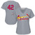 St. Louis Cardinals Majestic Womens 2019 Jackie Robinson Day Official Cool Base Jersey Gray 2019