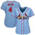 Yadier Molina St. Louis Cardinals Majestic Womens Alternate Cool Base Player Jersey Jersey Horizon Blue 2021