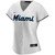 Miami Marlins Nike Replica Replica Women's Home Replica Custom Jersey - White